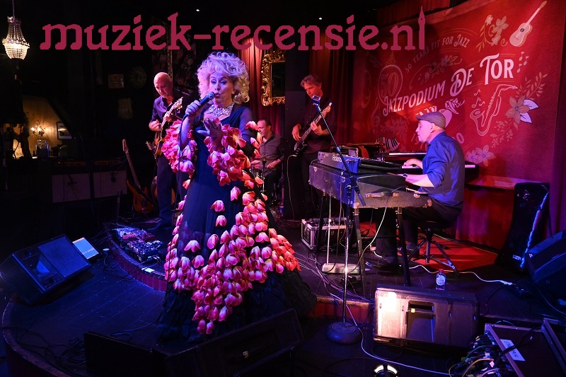 Jazzstilte fleurig doorbroken