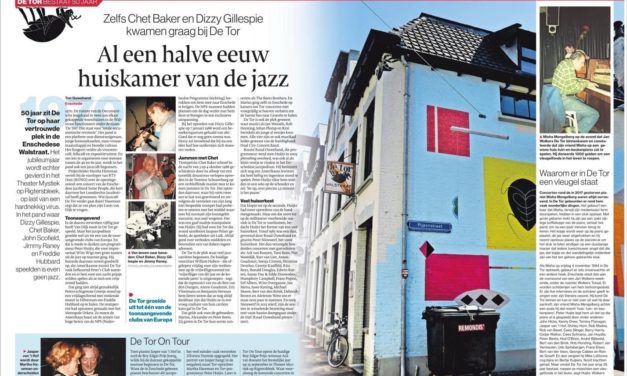 TC Tubantia: De Tor: Al een halve eeuw huiskamer van de jazz