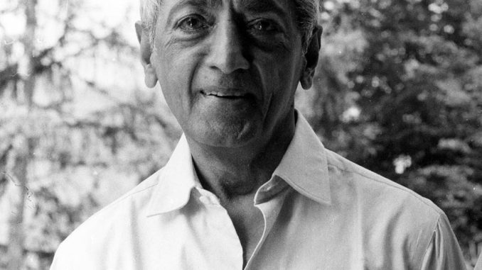 krishnamurti krishnamurti