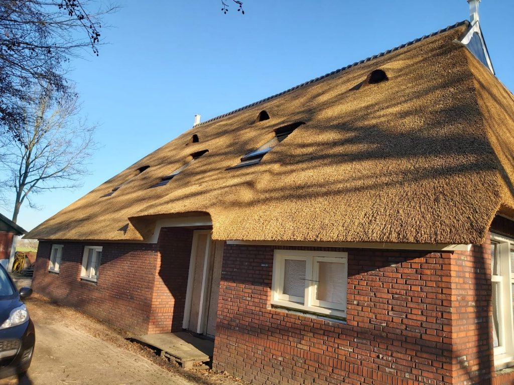 prachtig gerietdekte woning