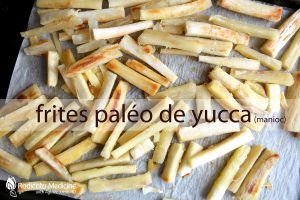 Frites paléo de yuca