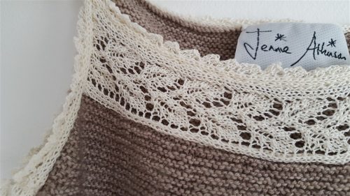 Lace-edged cami - Jennie Atkinson