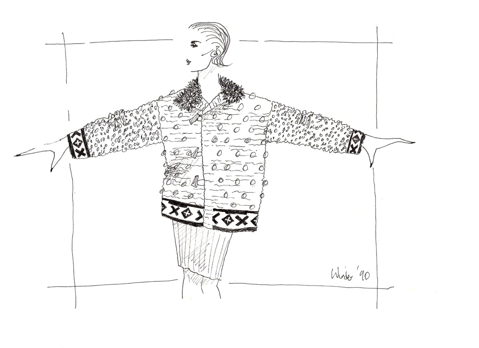 knitwear collection 1990