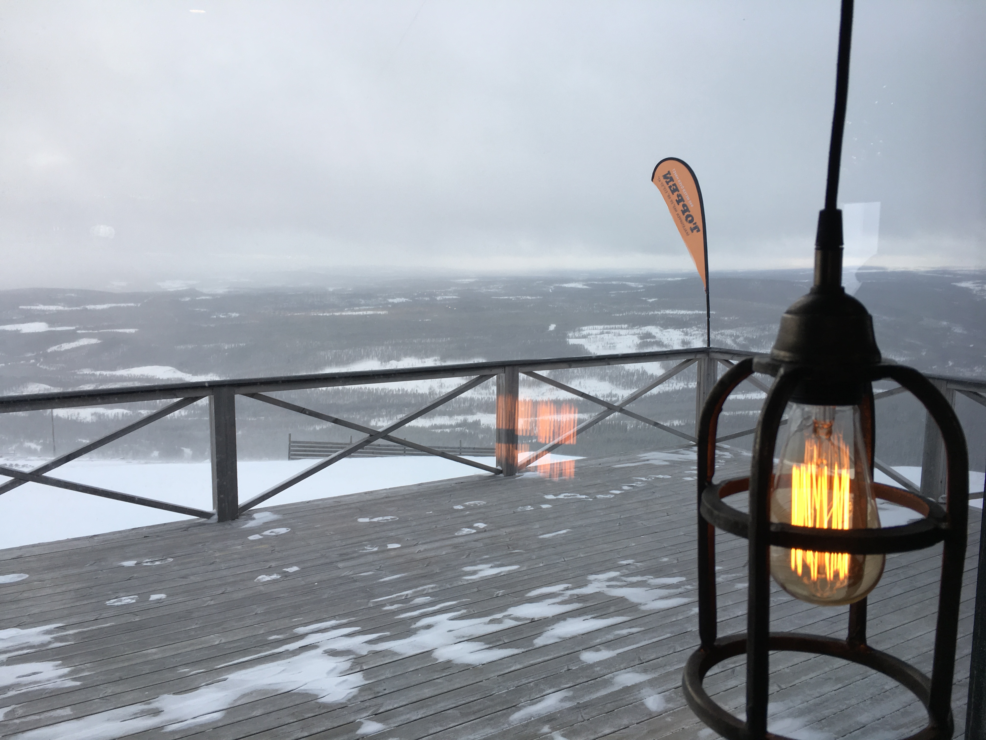 utsikt på fjället