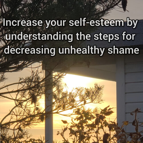 Öka din självkänsla genom att förstå stegen för att minska osund skam