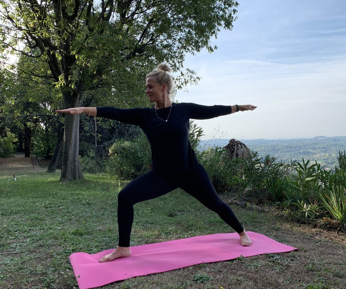 yoga utomhus