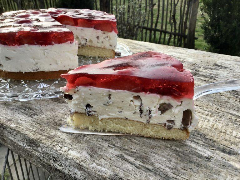 Erdbeer- Yogurette- Torte