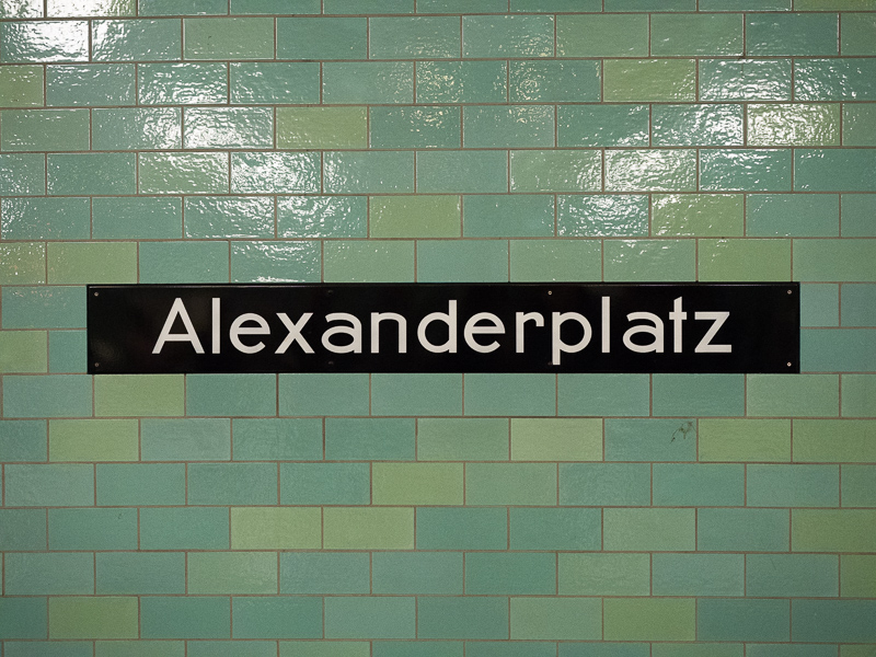 Berlin, 2016 | Alexanderplatz subway