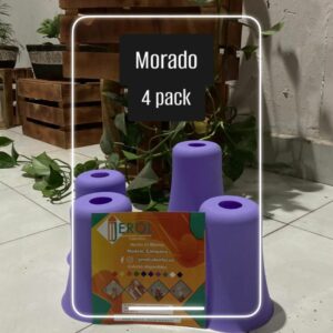 Cubrefocos Morado 4 Pack - Nuevo Modelo