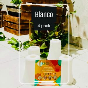 Cubrefocos Blancos 4 Pack - Nuevo Modelo