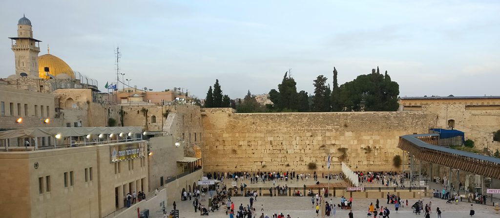 Västra muren, Jerusalem. Berättelsen om Bibelns ursprung. Foto: Melody Sundberg