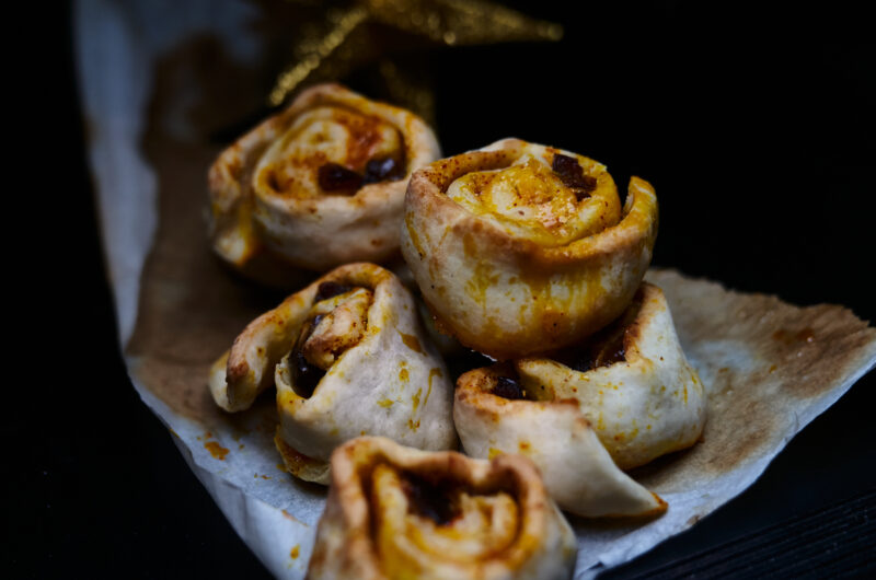 Glutenfria saffransbullar på 5 min