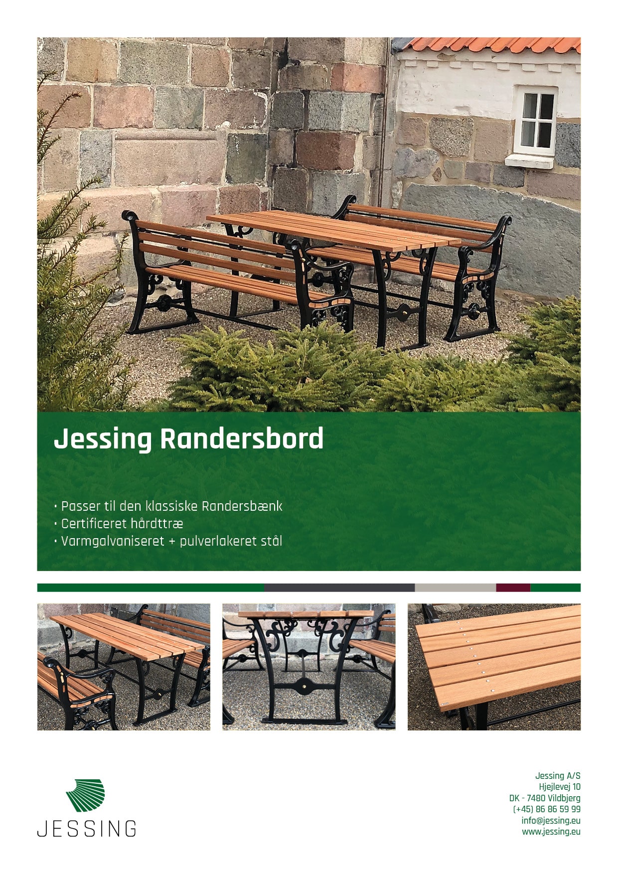 Jessing Randersbord datablad