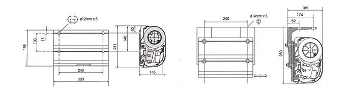 plan store banne bordeaux demi-lune