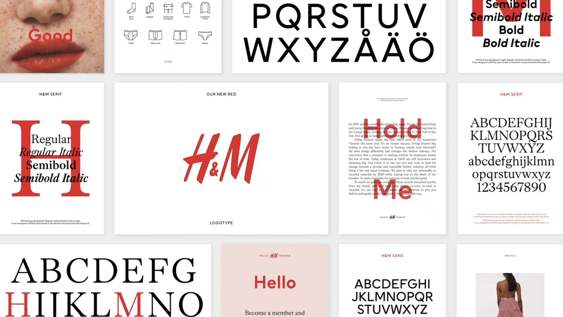 H&M Font FREE Download