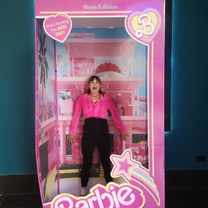 JJ Barnes in the Barbie Box