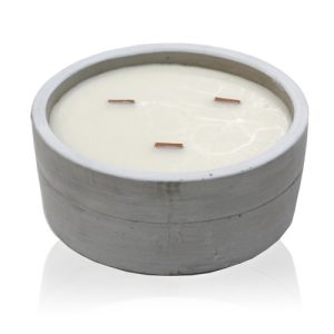 Large Wooden Wick Candle