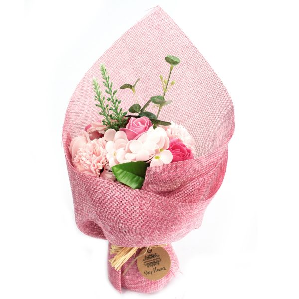 Pink Soap Flower Bouquet