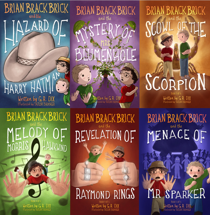Brian BrackBrick Books by GR Dix on the JJ Barnes Blog
