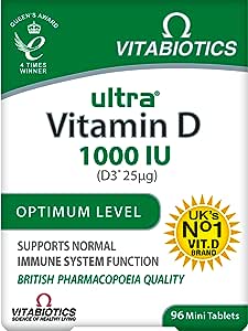 Vitabiotics Ultra Vitamin D Tablets on the JJ Barnes Blog