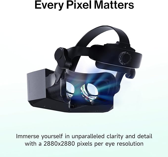 Pimax Crystal VR headset on the JJ Barnes Blog