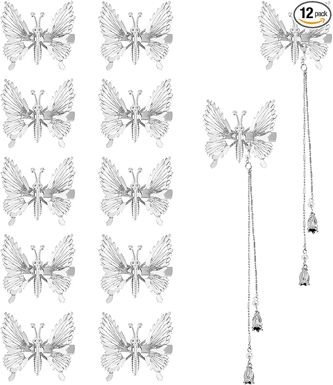 Butterfly Hair Clips on the JJ Barnes Blog