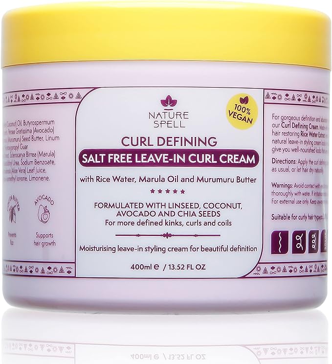 Nature Spell Leave In Curl Cream on the JJ Barnes Blog