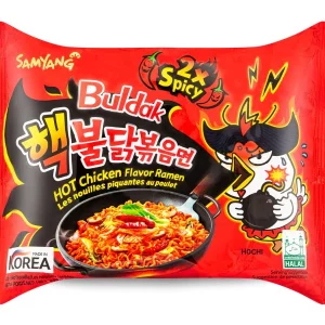 Buldak Hot chicken flavor ramen 2x spicy 140g