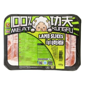 Kungfu Food Lamb Slices 400g