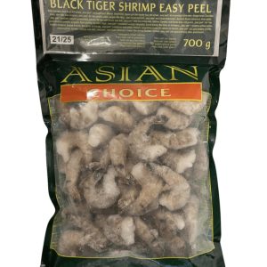 Asian Choice Black Tiger Shrimp Easy Peel 700g