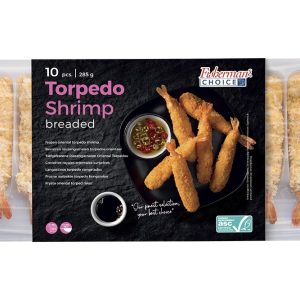 Fisherman’s Choice Torpedo Shrimp Breaded 285g