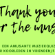 Muziekquiz ‘Thank you for the music’