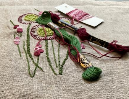 Broderi udfordringer.