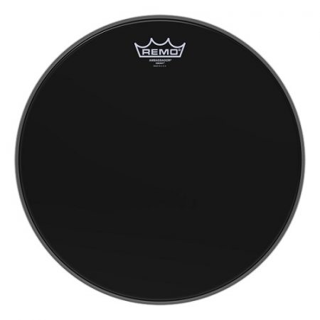 Remo ES-0013-00 Ambassador Ebony 13" (10-mil)