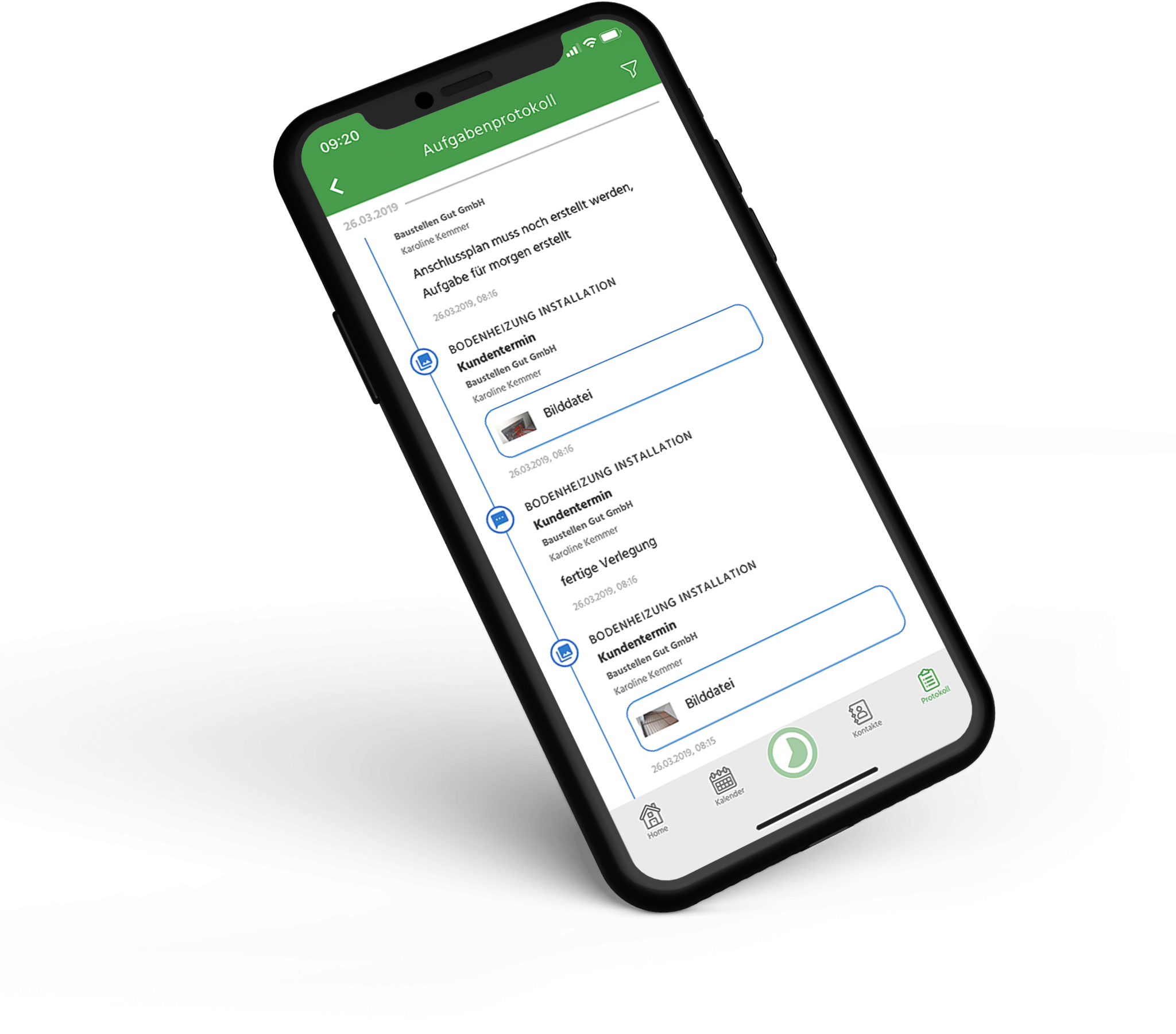 Baustellendokumentation App