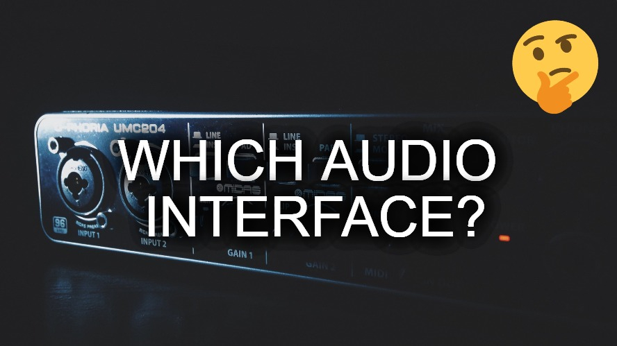 audio interface with text