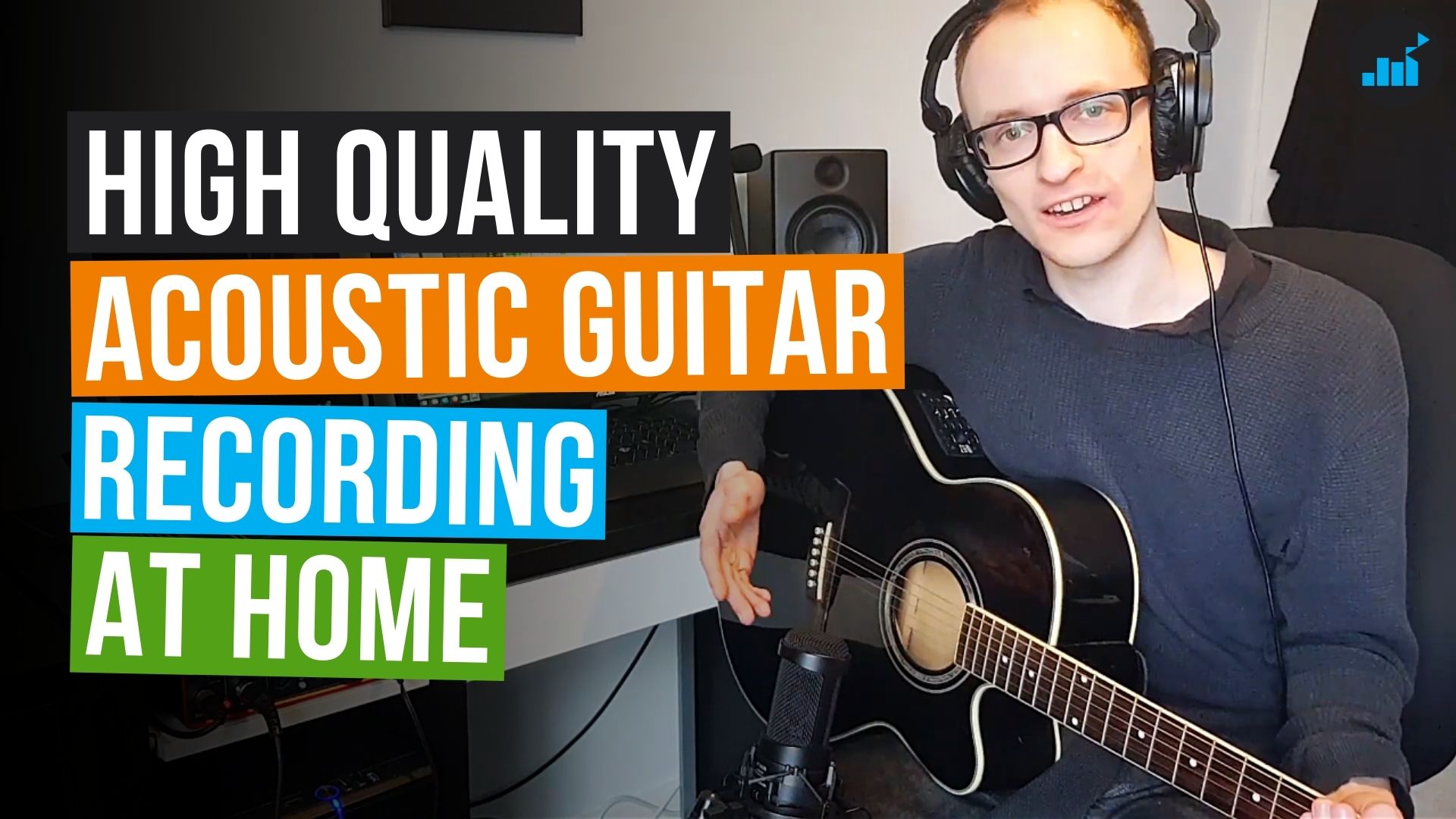 How To Record Acoustic Guitar With A Condenser Mic At Home (Full