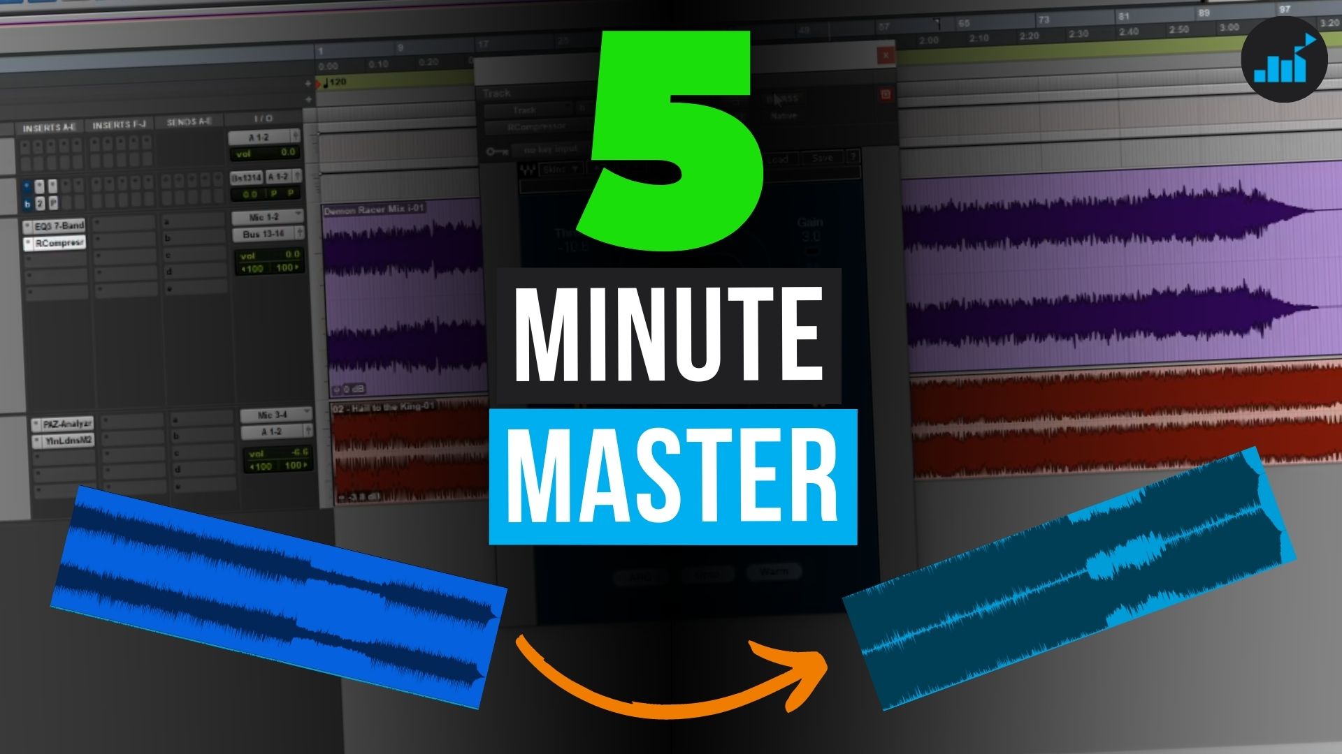Mastering A Song In 5 Minutes Joe Crow The Audio Pro