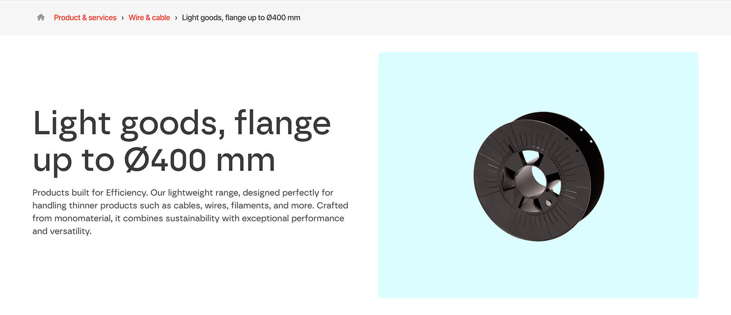 Product page Product page