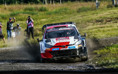 WRC Rally Finland 2023 | Evans nadert WRC-leider Kalle Rovanperä met tweede Finse overwinning.