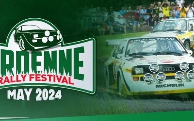 Eerste Ardenne Rally Festival van 2 tot 4 mei 2024!