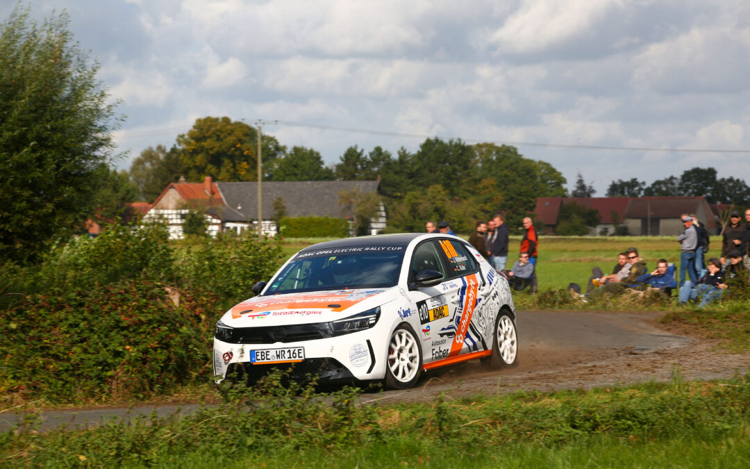 Internationale kalender voor de ADAC Opel Electric Rally Cup in 2024
