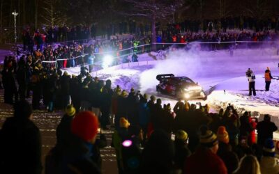 WRC Rally Sweden 2024 |  Dag1: Toyota begint met een full podium!