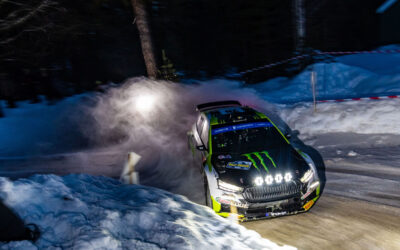 Rally Zweden: Škoda Fabia RS Rally2-piloot Oliver Solberg trapt zijn WRC2-campagne af