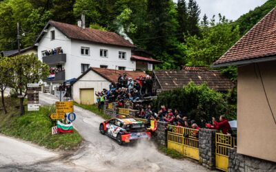 WRC Rally Croatia 2024  |  Dag2: Haasje over Evans-Neuville. Neuville is leider!