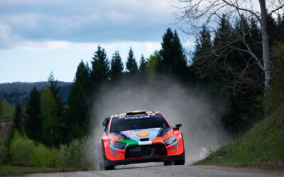 WRC Rally Croatia 2024  |  Dag1: Neuville en Evans leiden – Rensonnet mooi 2de in JWRC!