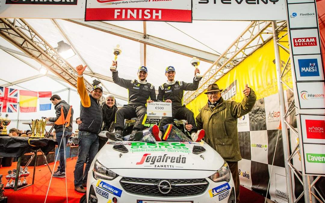 Stellantis Motorsport Rally Cup Belux 2024: Pierre-Manuel Brasseur eerste winnaar van het seizoen!