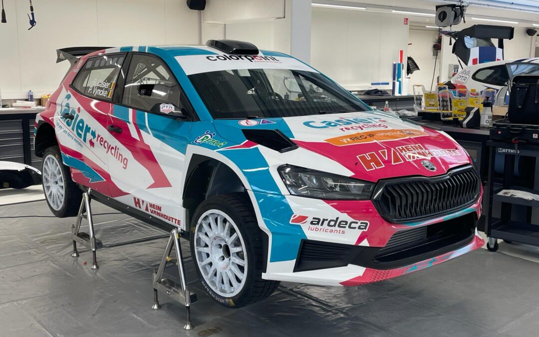 Bernd Casier kiest voor een Škoda Fabia RS Rally2 in Ieper