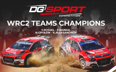 DG Sport Compétition wereldkampioenbij de teams in WRC2!