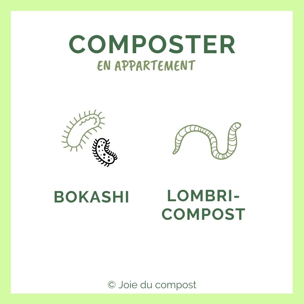 Méthodes pour composter en appartement : bokashi et lombricompostage